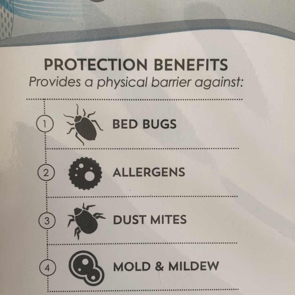 2 OmniGuard Advance Pillow Protectors - Picture 3 of 4